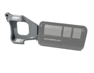 Keychain Key Holder Case fits Chamberlain Group 953 Garage Door Remote Opener LiftMaster Craftsman Key Fob - Gray