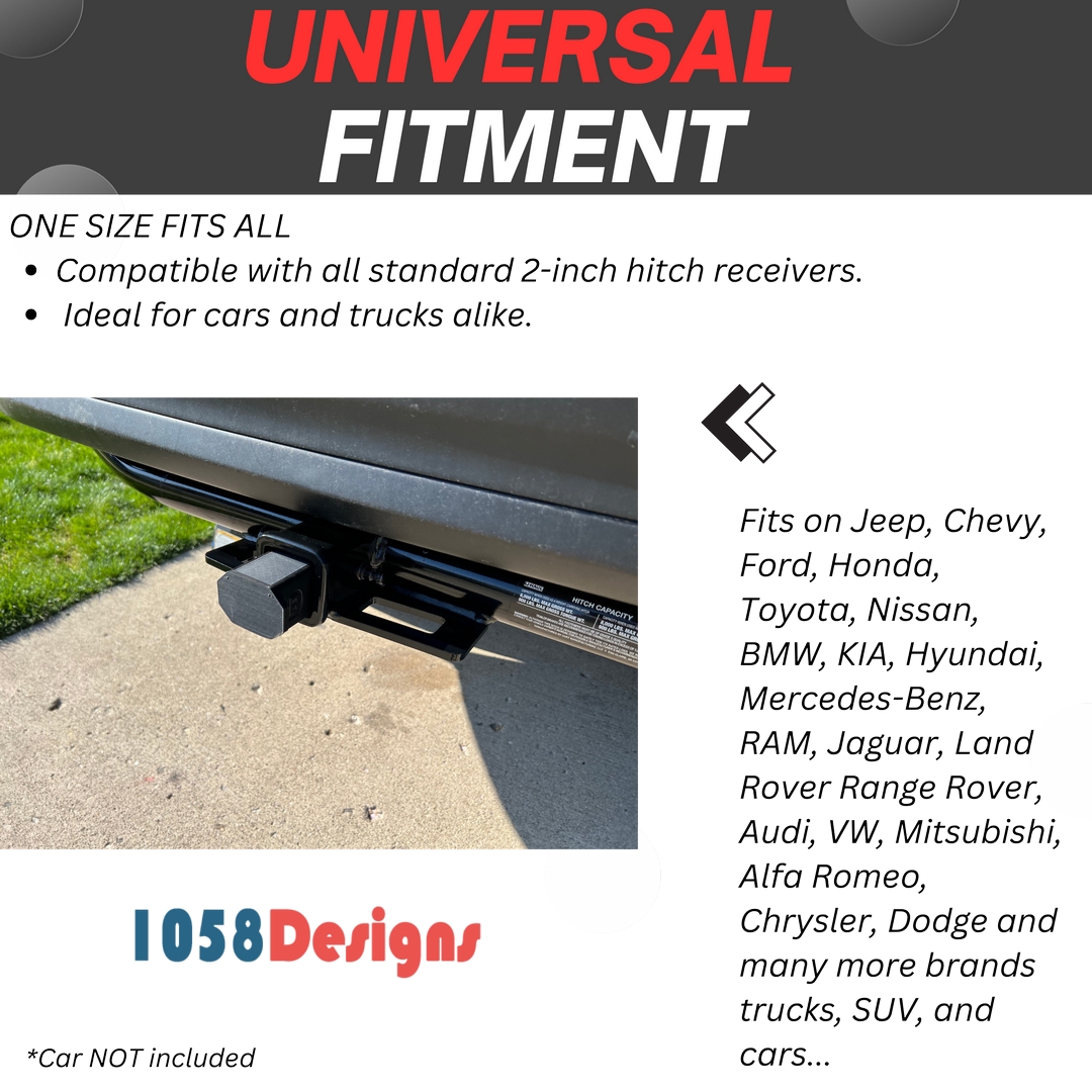 Car Hitch Lock Box Safe - 1058 Designs 04