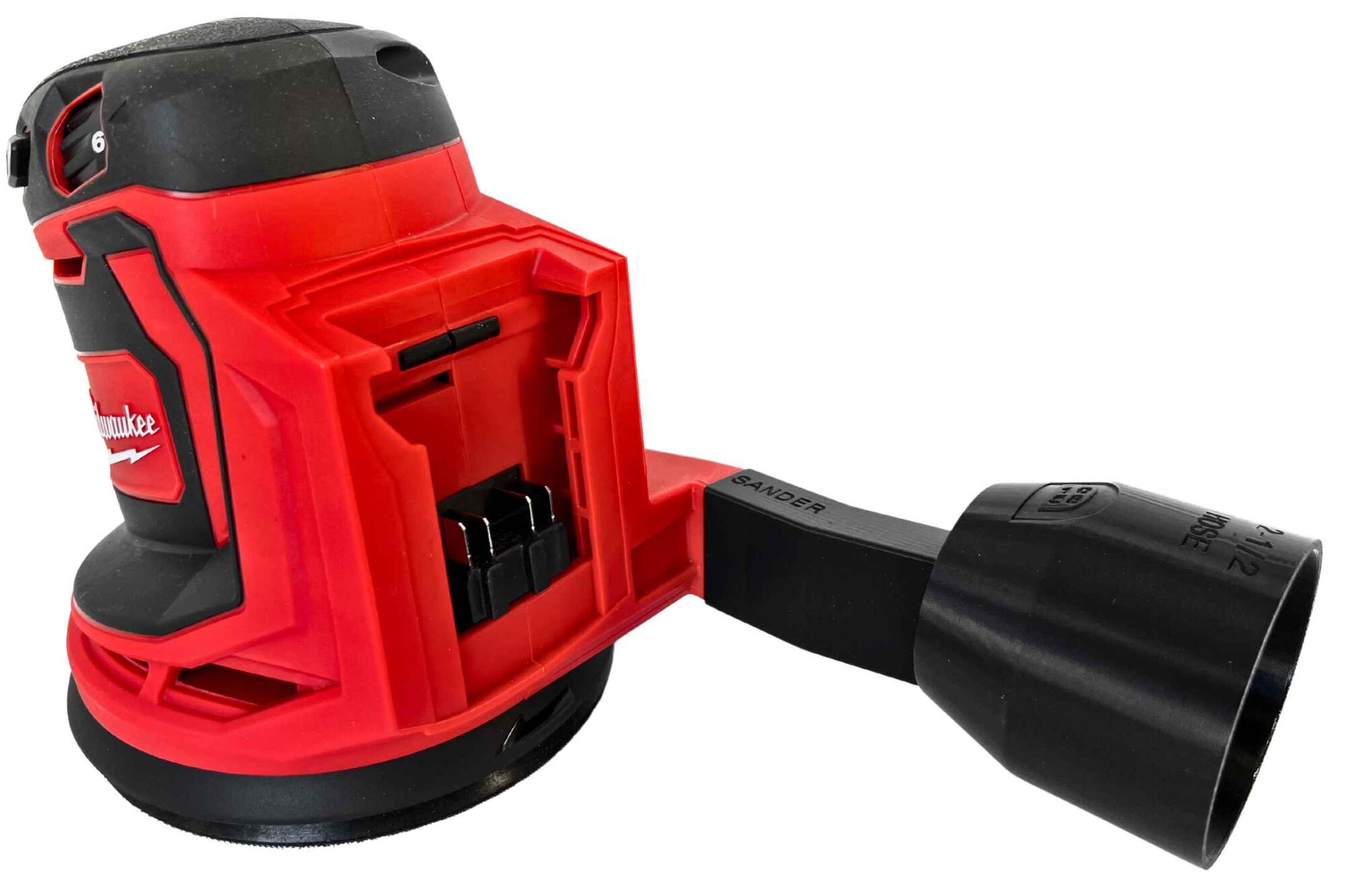Sander Vacuum Adapter for Milwaukee Sanders MIL-SQR by 1058 DESIGNS main 03