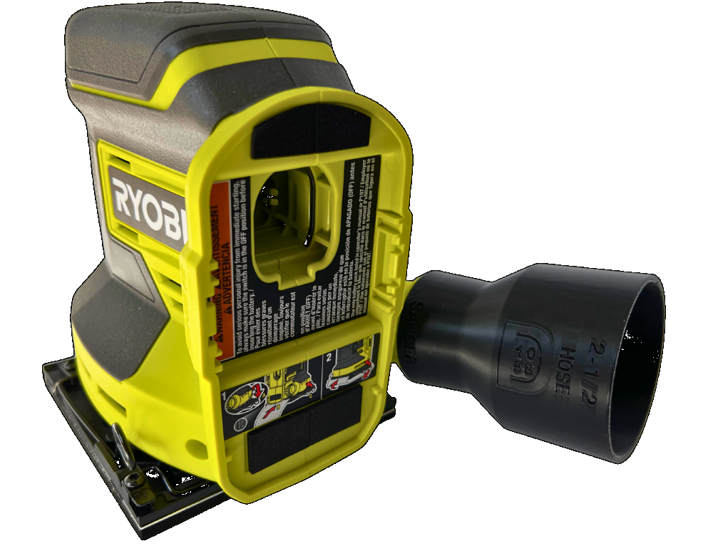 Ryobi Vacuum Hose Adaptor for cordless one + 18V by 1058Designs